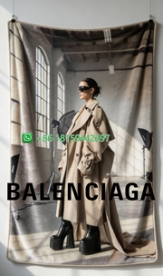 Balenciaga Throw Blankets